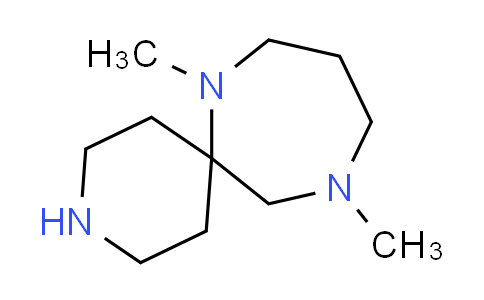 CAS No. 1308384-48-6, 7,11-dimethyl-3,7,11-triazaspiro[5.6]dodecane