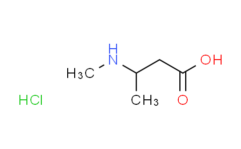 CAS No. 785836-38-6, 3-(methylamino)butanoic acid hydrochloride