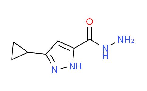 CAS No. 395653-63-1, 3-cyclopropyl-1H-pyrazole-5-carbohydrazide