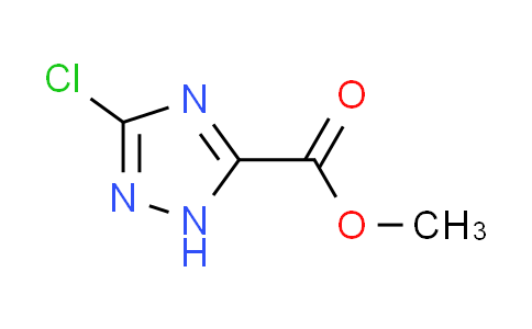 CAS No. 21733-05-1, methyl 3-chloro-1H-1,2,4-triazole-5-carboxylate