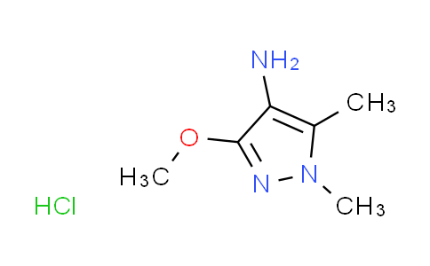 CAS No. 1263094-62-7, 3-methoxy-1,5-dimethyl-1H-pyrazol-4-amine hydrochloride