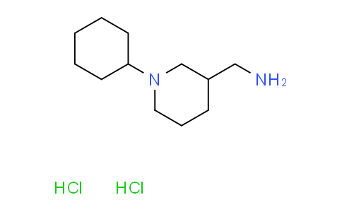 CAS No. 1269376-76-2, [(1-cyclohexyl-3-piperidinyl)methyl]amine dihydrochloride