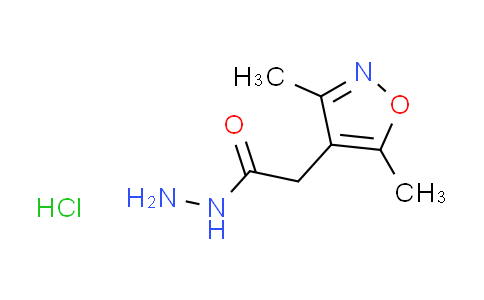 CAS No. 1269106-09-3, 2-(3,5-dimethyl-4-isoxazolyl)acetohydrazide hydrochloride