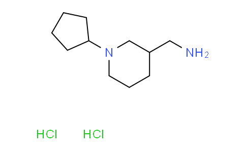 CAS No. 1269053-89-5, [(1-cyclopentyl-3-piperidinyl)methyl]amine dihydrochloride