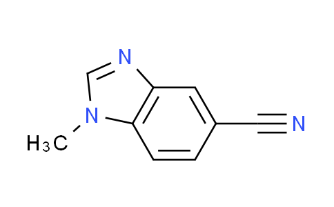 CAS No. 53484-13-2, 1-methyl-1H-benzimidazole-5-carbonitrile