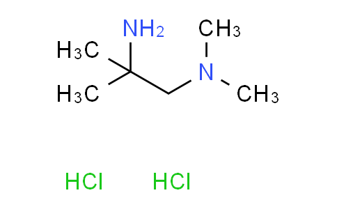 CAS No. 75975-36-9, N~1~,N~1~,2-trimethyl-1,2-propanediamine dihydrochloride