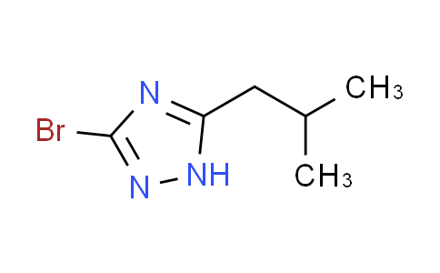 CAS No. 141831-73-4, 3-bromo-5-isobutyl-1H-1,2,4-triazole