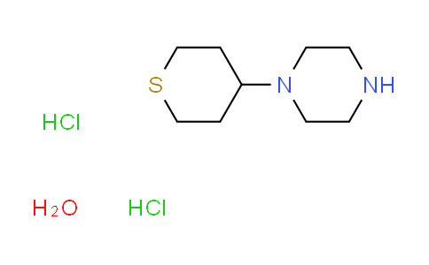 CAS No. 914654-77-6, 1-(tetrahydro-2H-thiopyran-4-yl)piperazine dihydrochloride hydrate