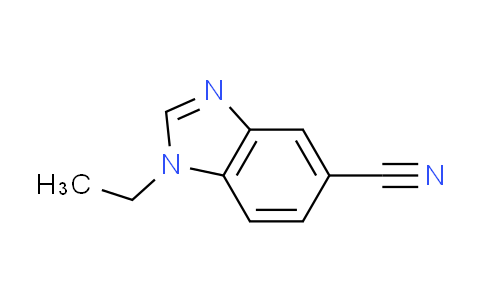 CAS No. 1120244-47-4, 1-ethyl-1H-benzimidazole-5-carbonitrile