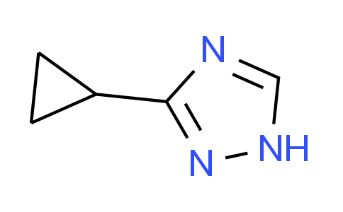 CAS No. 1211390-33-8, 3-cyclopropyl-1H-1,2,4-triazole