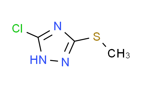 CAS No. 51108-40-8, 5-chloro-3-(methylthio)-1H-1,2,4-triazole