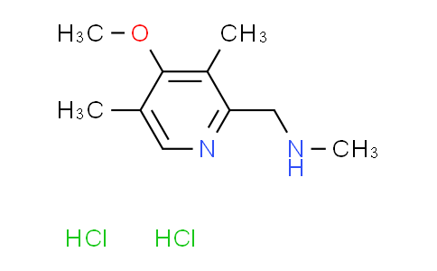 CAS No. 1158623-74-5, [(4-methoxy-3,5-dimethyl-2-pyridinyl)methyl]methylamine dihydrochloride
