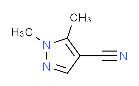 CAS No. 856860-16-7, 1,5-dimethyl-1H-pyrazole-4-carbonitrile
