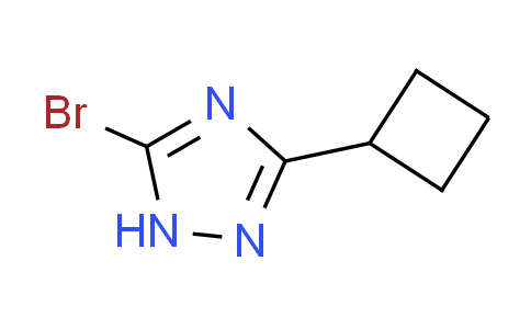 CAS No. 1199215-81-0, 5-bromo-3-cyclobutyl-1H-1,2,4-triazole