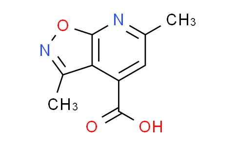 CAS No. 900136-98-3, 3,6-dimethylisoxazolo[5,4-b]pyridine-4-carboxylic acid