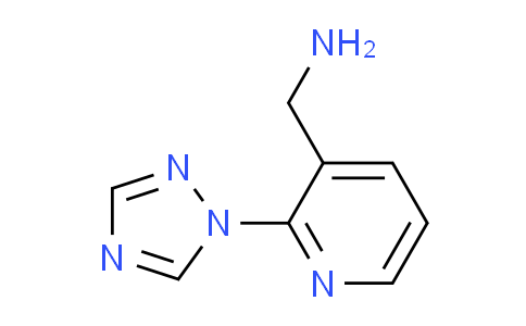 CAS No. 950769-01-4, 1-[2-(1H-1,2,4-triazol-1-yl)-3-pyridinyl]methanamine