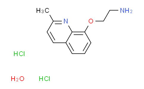 CAS No. 1094492-24-6, {2-[(2-methyl-8-quinolinyl)oxy]ethyl}amine dihydrochloride hydrate