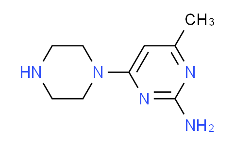 CAS No. 32705-71-8, 4-methyl-6-(1-piperazinyl)-2-pyrimidinamine