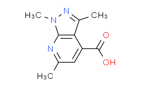 CAS No. 886503-44-2, 1,3,6-trimethyl-1H-pyrazolo[3,4-b]pyridine-4-carboxylic acid