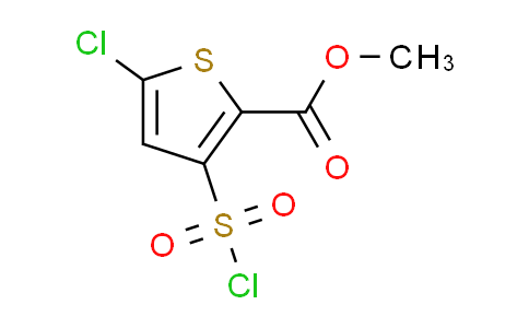 CAS No. 126910-68-7, methyl 5-chloro-3-(chlorosulfonyl)-2-thiophenecarboxylate