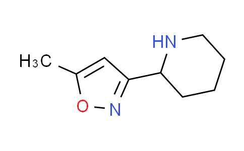 CAS No. 1211509-70-4, 2-(5-methyl-3-isoxazolyl)piperidine