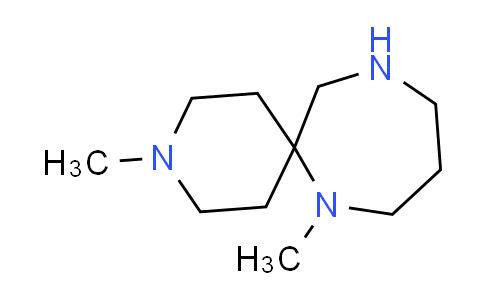 CAS No. 1268334-80-0, 3,7-dimethyl-3,7,11-triazaspiro[5.6]dodecane