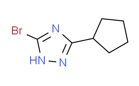 CAS No. 1210976-47-8, 5-bromo-3-cyclopentyl-1H-1,2,4-triazole