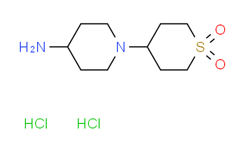 CAS No. 2103401-19-8, 1-(1,1-dioxidotetrahydro-2H-thiopyran-4-yl)-4-piperidinamine dihydrochloride