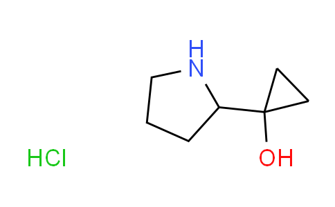 CAS No. 2191401-19-9, 1-(2-pyrrolidinyl)cyclopropanol hydrochloride