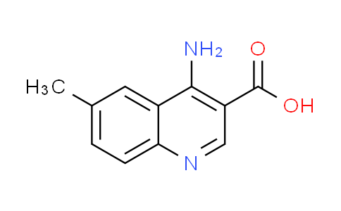 CAS No. 359427-49-9, 4-amino-6-methyl-3-quinolinecarboxylic acid