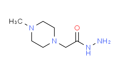 CAS No. 24632-44-8, 2-(4-methyl-1-piperazinyl)acetohydrazide