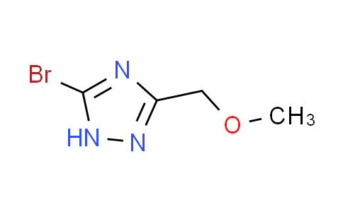 CAS No. 1210892-10-6, 5-bromo-3-(methoxymethyl)-1H-1,2,4-triazole