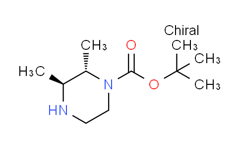 tert-butyl trans-2,3-dimethyl-1-piperazinecarboxylate