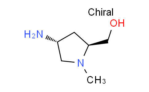 CAS No. 1256636-31-3, [(2S,4R)-4-amino-1-methyl-2-pyrrolidinyl]methanol