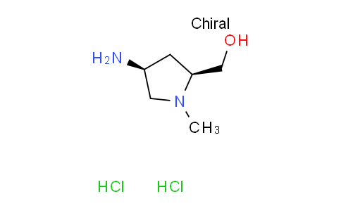 CAS No. 1777812-86-8, [(2S,4S)-4-amino-1-methyl-2-pyrrolidinyl]methanol dihydrochloride