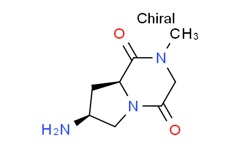 CAS No. 1256636-30-2, (7S,8aS)-7-amino-2-methylhexahydropyrrolo[1,2-a]pyrazine-1,4-dione