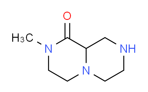 CAS No. 1256642-93-9, 2-methylhexahydro-2H-pyrazino[1,2-a]pyrazin-1(6H)-one