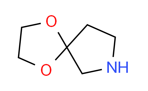 CAS No. 176-33-0, 1,4-dioxa-7-azaspiro[4.4]nonane