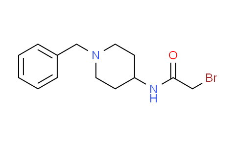 CAS No. 209223-86-9, N-(1-benzylpiperidin-4-yl)-2-bromoacetamide