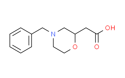 CAS No. 146944-27-6, (4-benzylmorpholin-2-yl)acetic acid