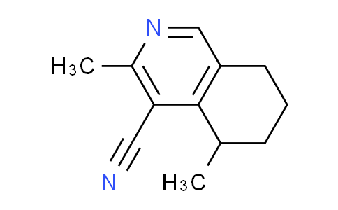 CAS No. 242474-46-0, 3,5-dimethyl-5,6,7,8-tetrahydroisoquinoline-4-carbonitrile
