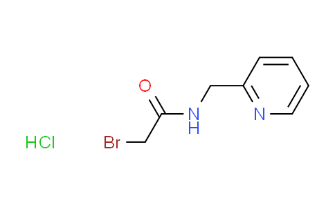CAS No. 1638221-28-9, 2-bromo-N-(2-pyridinylmethyl)acetamide hydrochloride