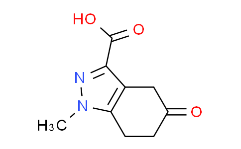 CAS No. 1215295-93-4, 1-methyl-5-oxo-4,5,6,7-tetrahydro-1H-indazole-3-carboxylic acid