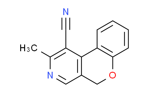 CAS No. 242474-54-0, 2-methyl-5H-chromeno[3,4-c]pyridine-1-carbonitrile