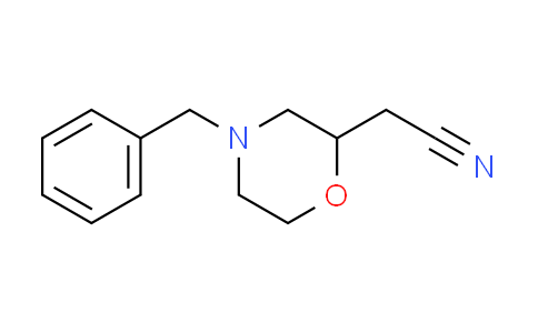 CAS No. 57962-45-5, (4-benzylmorpholin-2-yl)acetonitrile