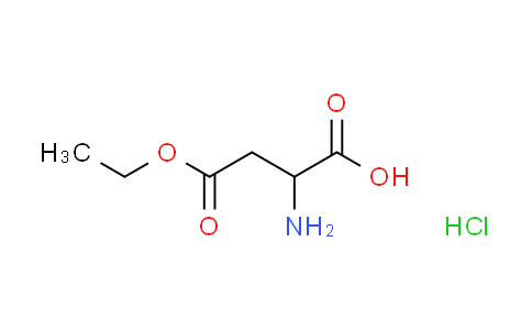 CAS No. 58485-25-9, 2-amino-4-ethoxy-4-oxobutanoic acid hydrochloride (non-preferred name)