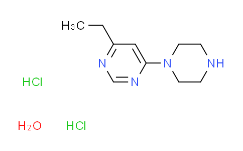 CAS No. 153469-07-9, 4-ethyl-6-(1-piperazinyl)pyrimidine dihydrochloride hydrate