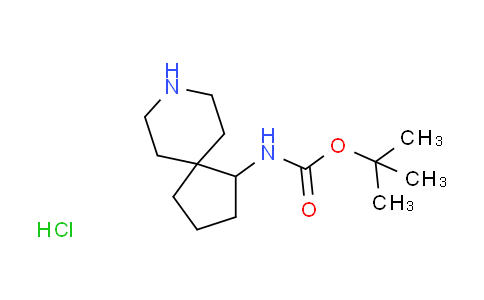 CAS No. 2055405-79-1, tert-butyl 8-azaspiro[4.5]dec-1-ylcarbamate hydrochloride