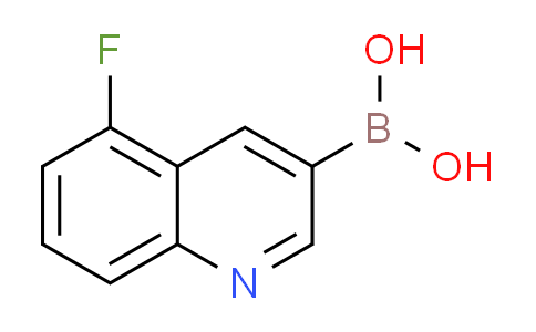 CAS No. 1264511-10-5, (5-fluoro-3-quinolinyl)boronic acid