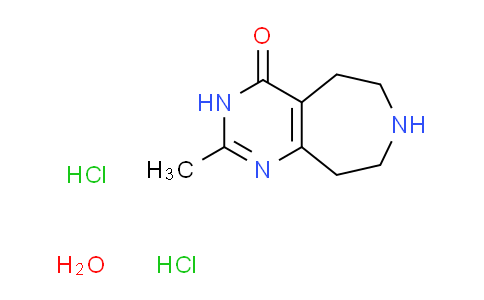 CAS No. 391953-90-5, 2-methyl-3,5,6,7,8,9-hexahydro-4H-pyrimido[4,5-d]azepin-4-one dihydrochloride hydrate